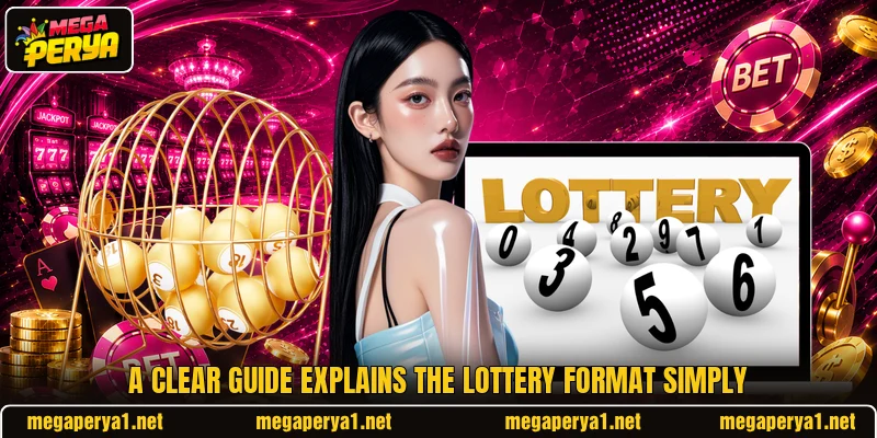 A clear guide explains the lottery format simply