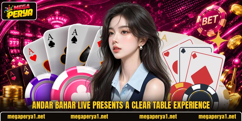 Andar Bahar Live presents a clear table experience Andar Bahar Live presents a clear table experience