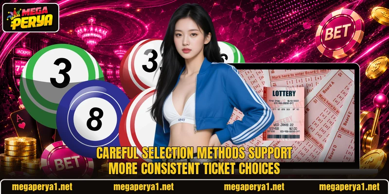 Careful selection methods support more consistent ticket choices
