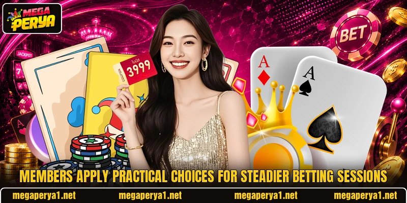 Members apply practical choices for steadier betting sessions