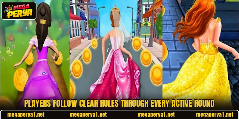 Players follow clear rules through every active round