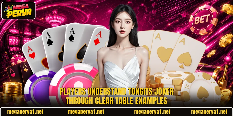 Players understand tongits joker through clear table examples