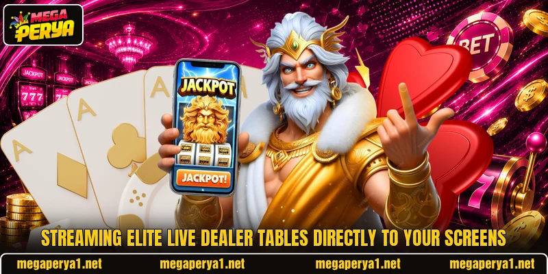 Streaming elite live dealer tables directly to your screens Streaming elite live dealer tables directly to your screens