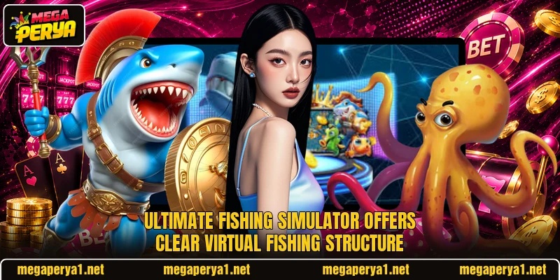 Ultimate Fishing Simulator offers clear virtual fishing structure