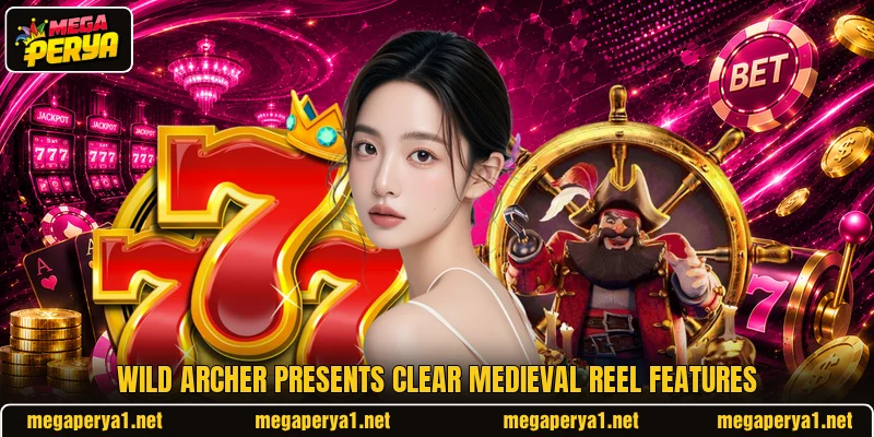 Wild Archer presents clear medieval reel features